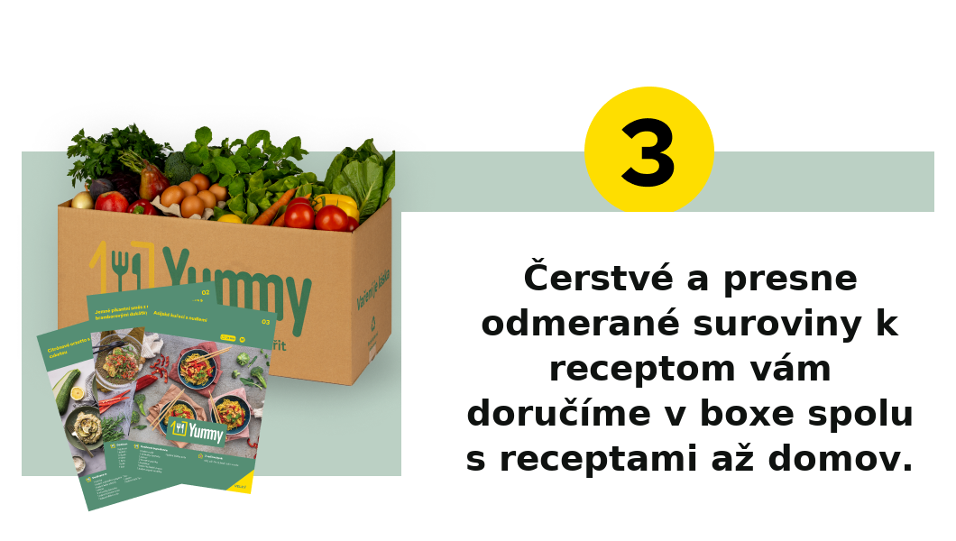 Krok 3: Privezieme box so surovinami